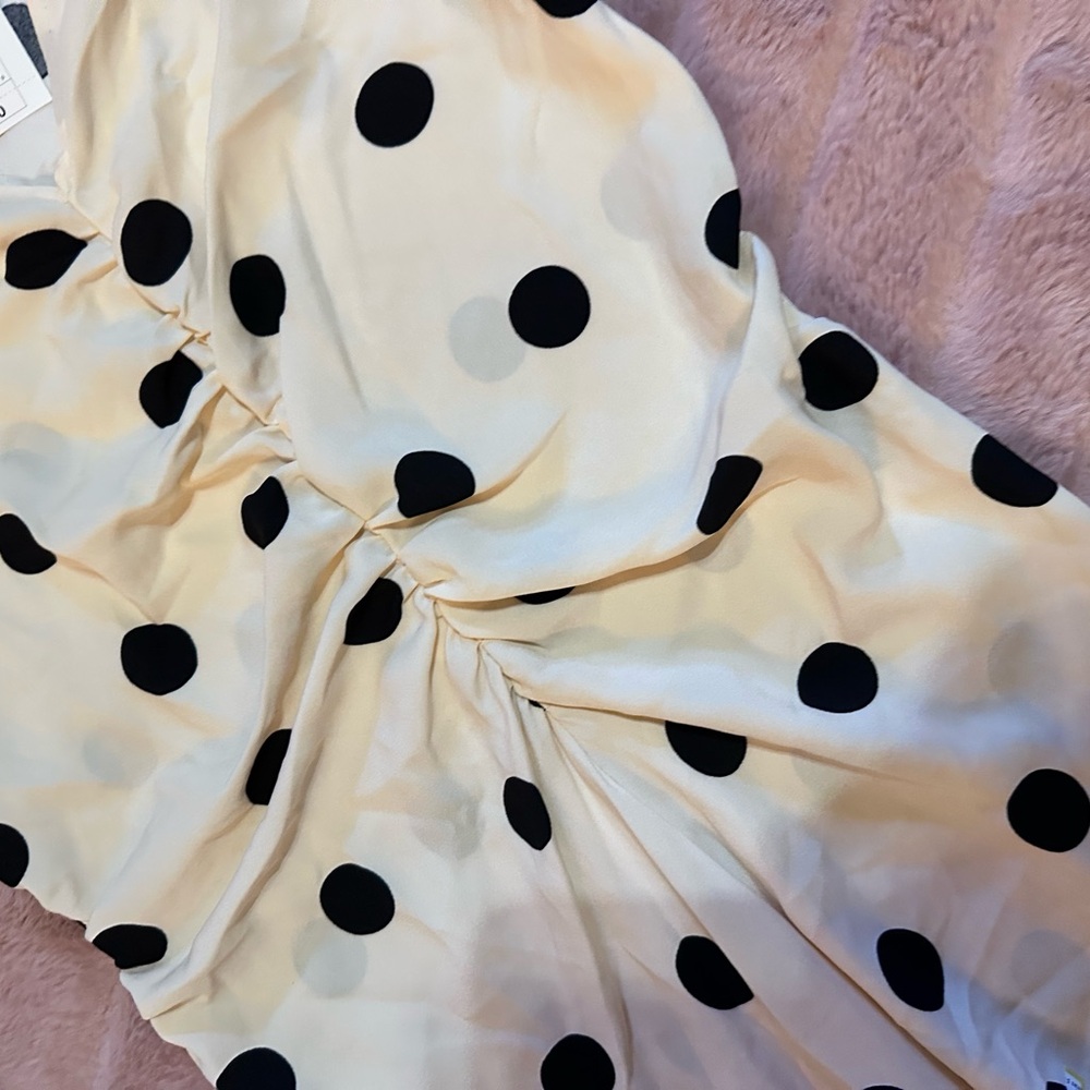 a new day Black Polka Dot Dress - Picture 2 of 3